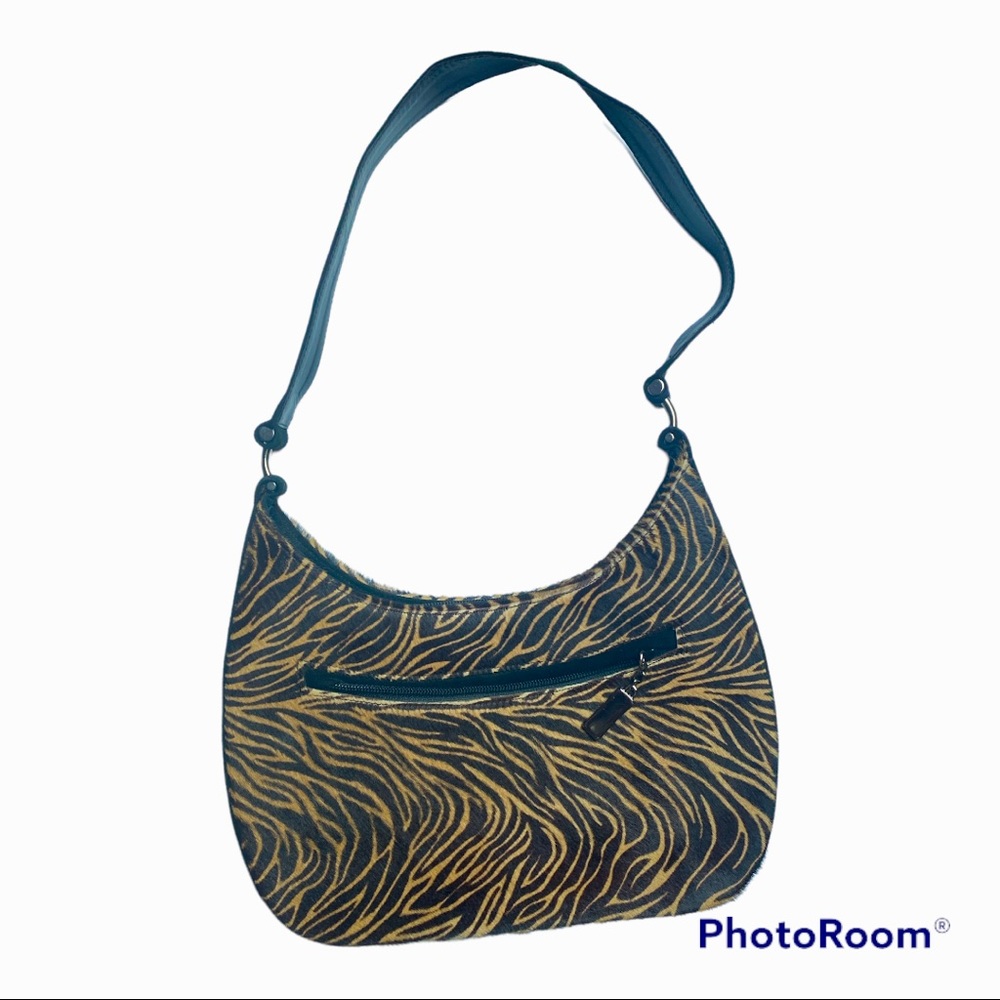 Stuart Weitzman Authentic horse hair zebra print purse
